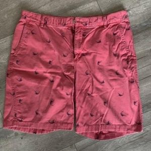 Izod Pink Shorts with Marlins
